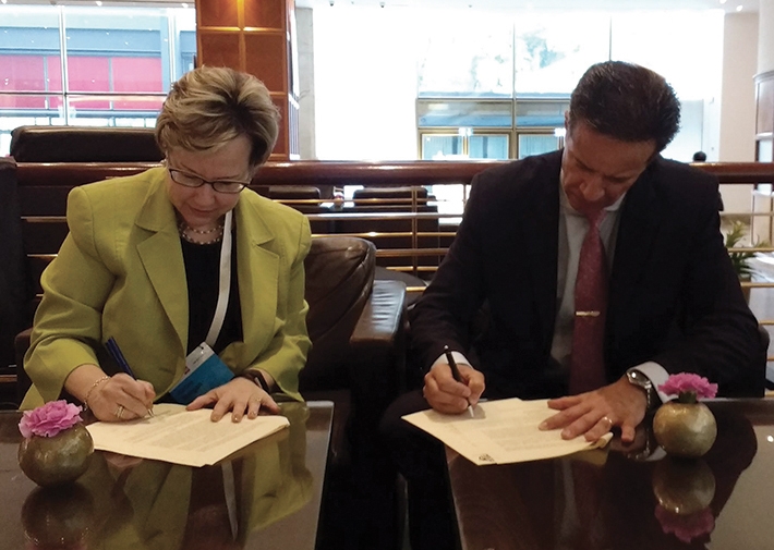 Kathie Signs MoU